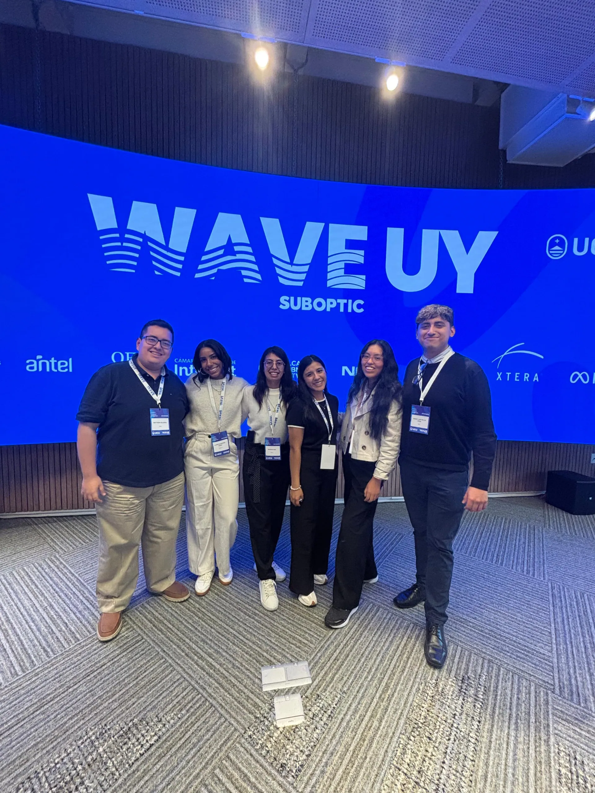 Delegación de LEAD UTP en WaveUY, Uruguay